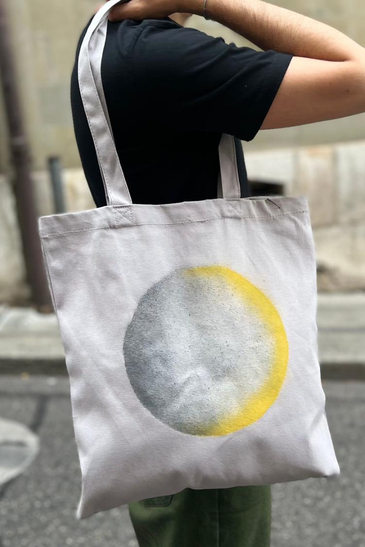 MoonShine Grey Bag Organic Cotton - U/C by Eliran Ashraf