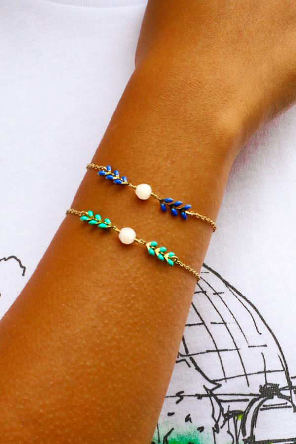 Bracelet Athéna Turquoise - Jolly Jungle