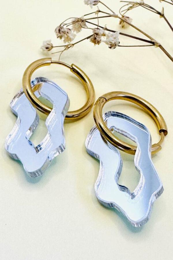 Earrings `Lacustre` - Inaoris