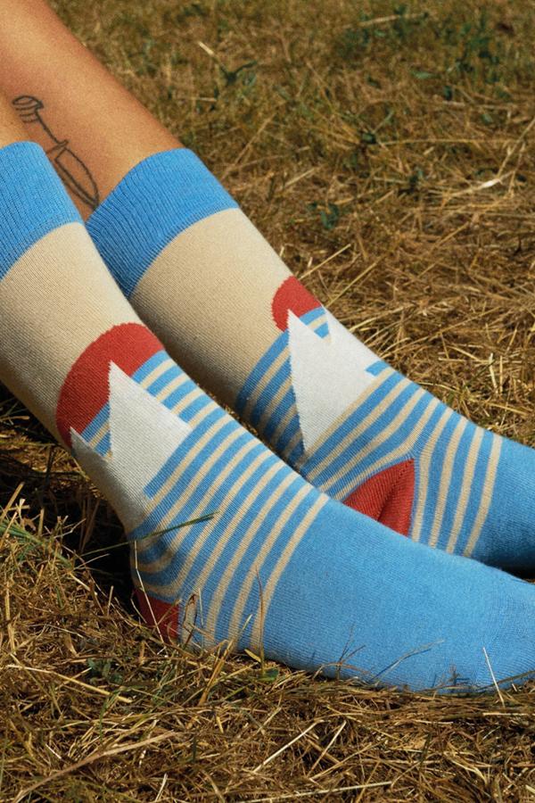 Chaussettes `Abstract Sailing` - DillySocks
