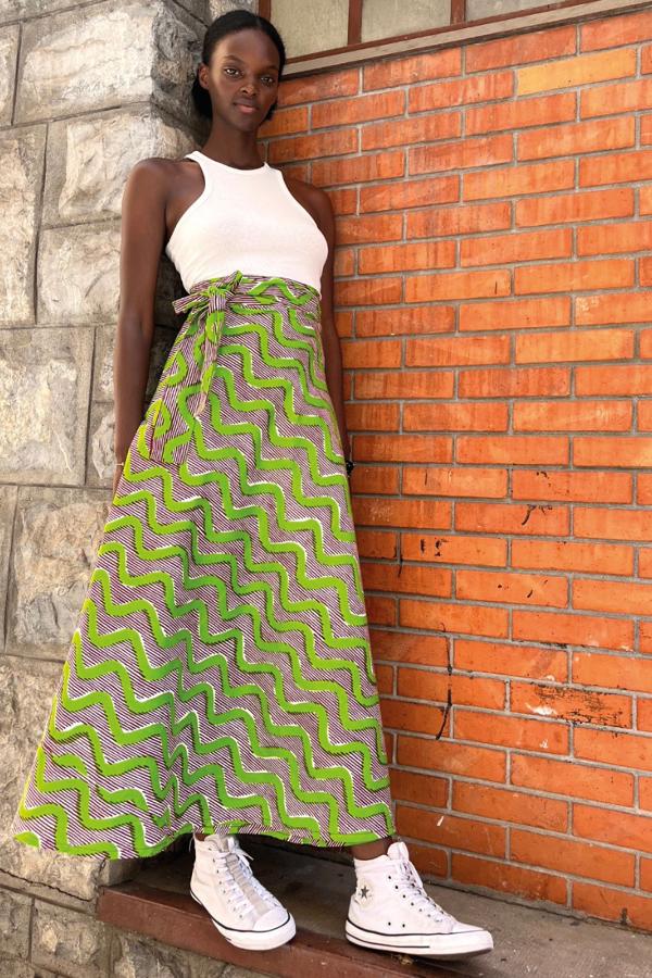 Maxi Skirt `Keli ` - WaxUp Africa