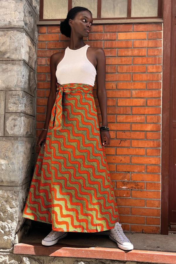 Maxi Skirt `Nilaja ` - WaxUp Africa
