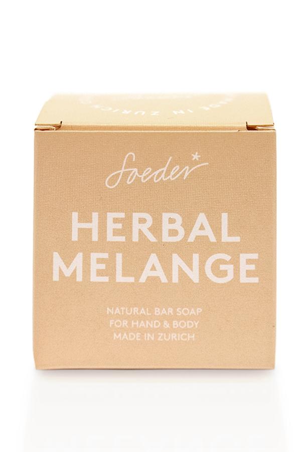 Savon Solide Naturel 110g - Herbal Melange - Soeder