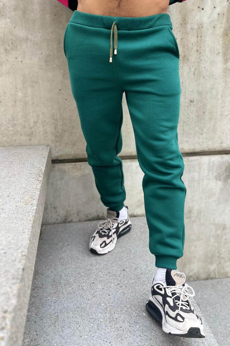 Pantalon Jogging, Vert - Léger