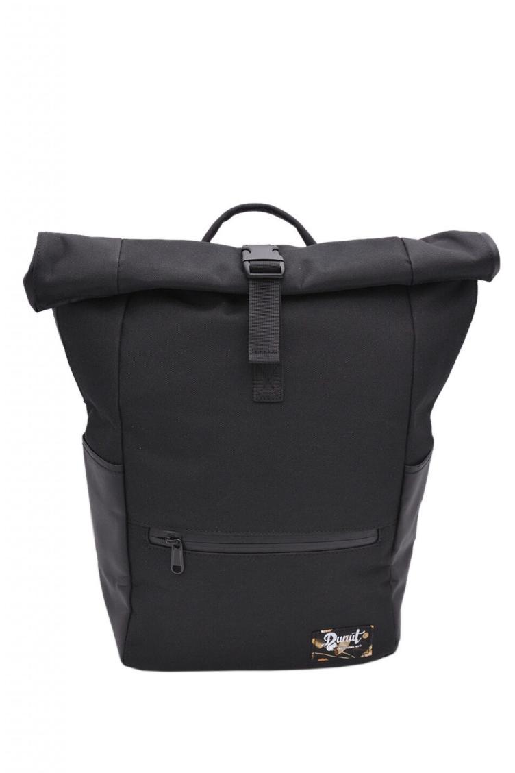 Black backpack « DARE TO WANDER » - Dunut