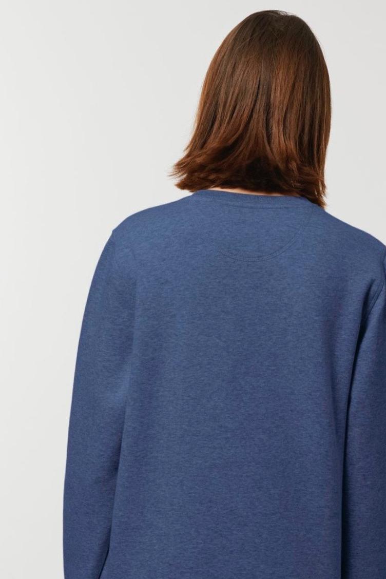 Sweatshirt Geneve 140m Bleu/Crème - Atelier Siblings - 1