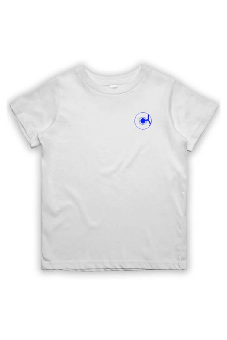 T-shirt Unisex `Geneva - Lake From Above` White - RafRaf X Eli - 5