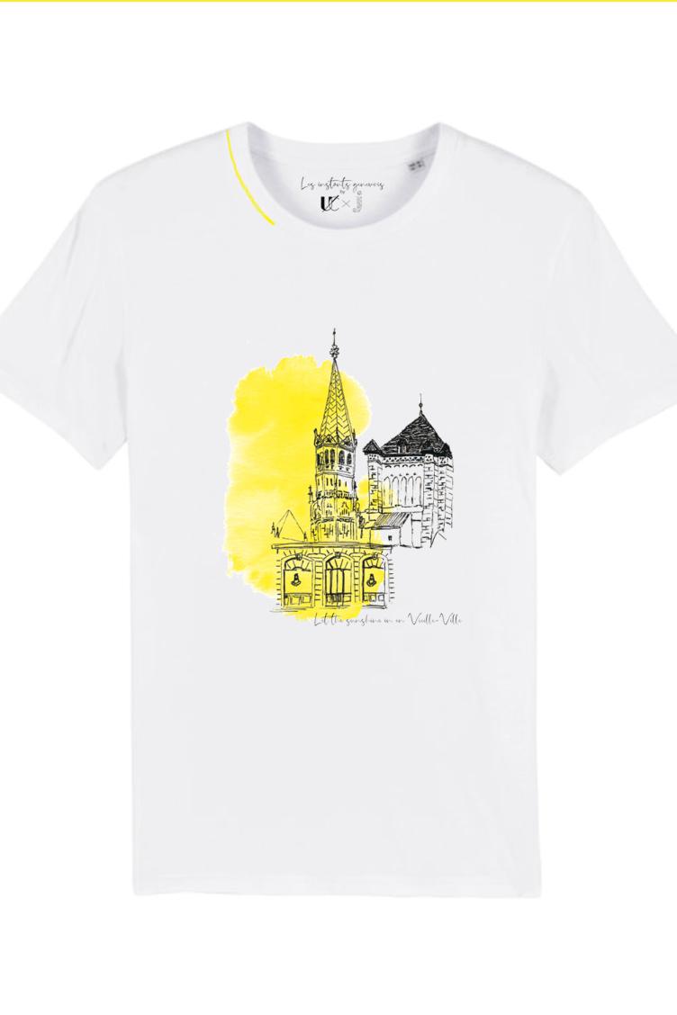 T-shirt Unisexe `Genève - Vieille-Ville` - U/C by Eliran Ashraf X Julie Thomas
