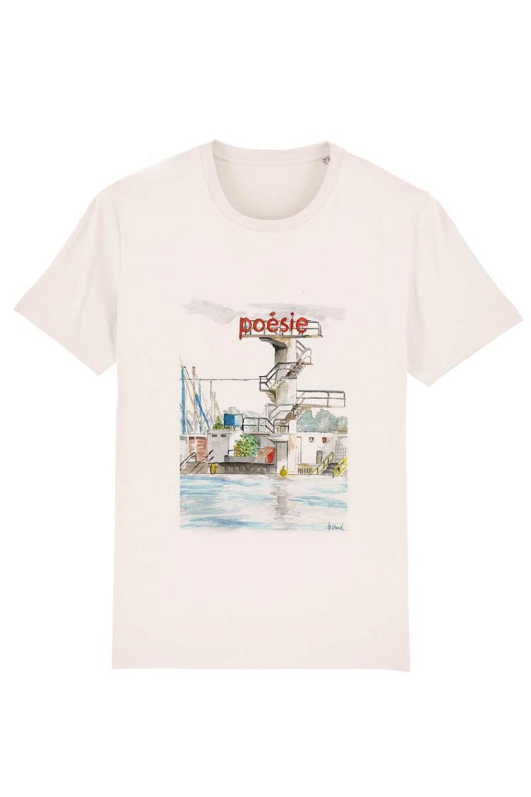 T-shirt Unisex `Pâquis - Poésie` - Anne-Sophie Villard - 2
