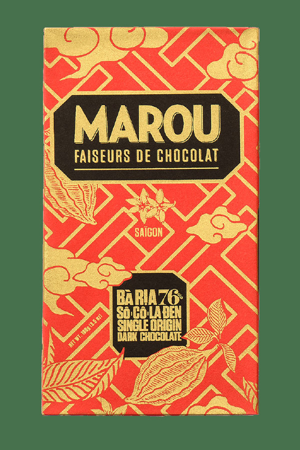 Chocolat Bar `Bà Ria` 76% - Marou