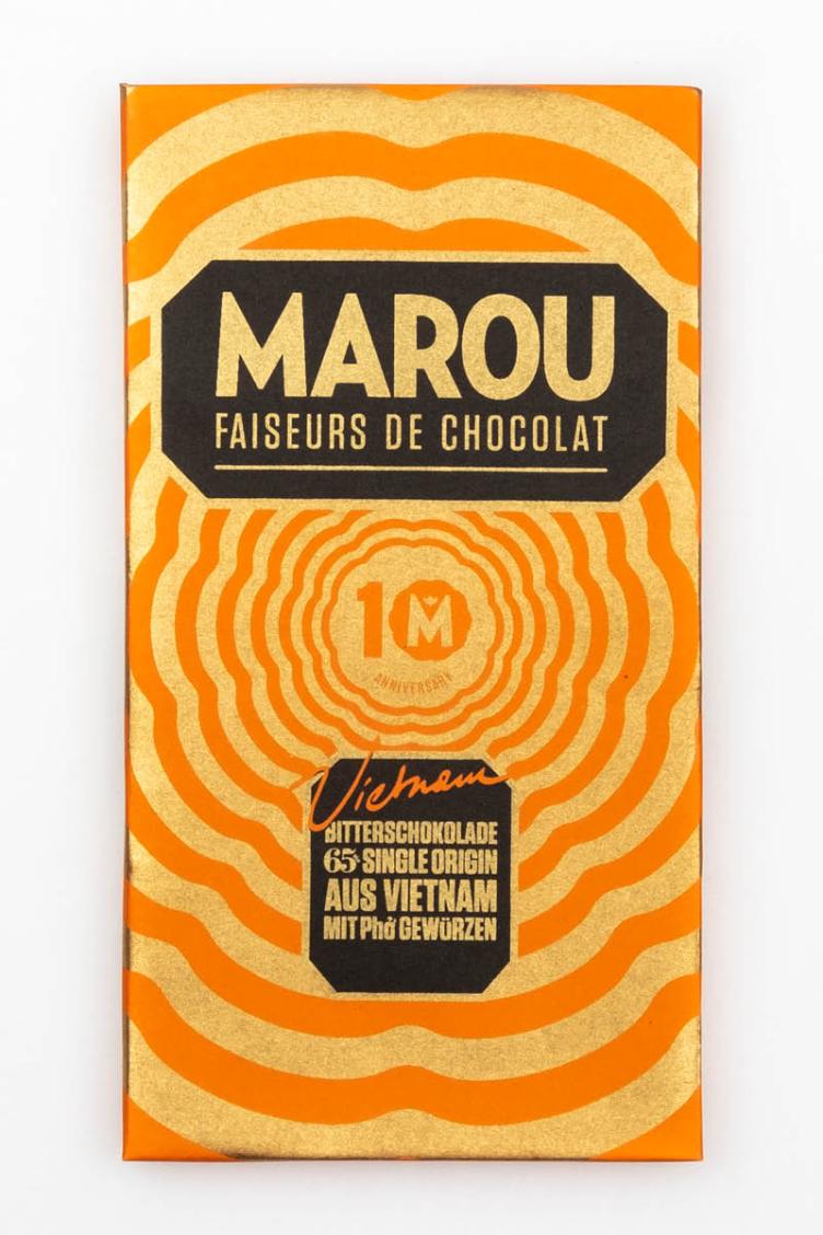 Tablette de Chocolat `Phò Spice` 65% - Marou